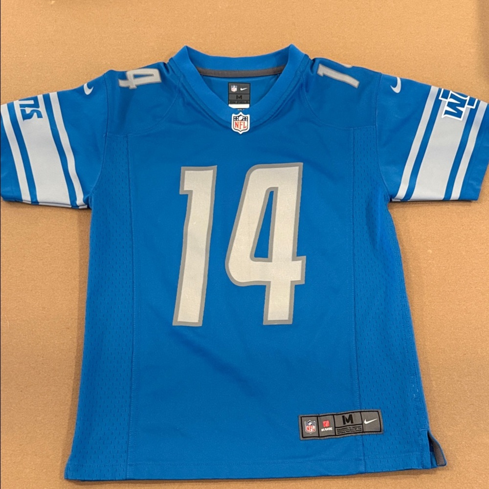 Nike Kids Detroit Lions #14 Youth Football Jersey in Blue
